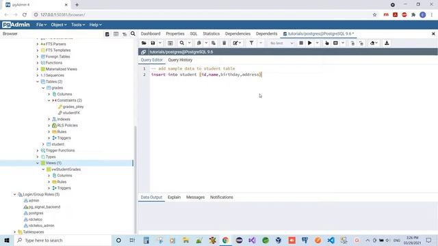 Create View in PostgreSQL using pgAdmin tool (tutorial) #ezettutorial #ezetideas смотреть онлайн