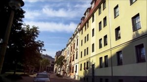 Город Halle-Галле. Почта, оперный театр, школа 55, комендатура. Путешествие по городам Германии.