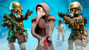 ОБЕЗВРЕДИЛИ И УКРАЛИ SCP 049 ЧУМНОЙ ДОКТОР! ХАОСИТЫ ПРОТИВ ОГРОМНОЙ ЛАБОРАТОРИИ SCP В Garry`s Mod