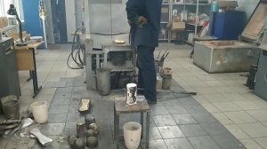 Плавка чугуна.