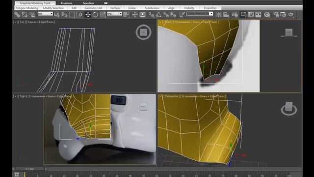 моделирование шлема штурмовика 1 смотреть онлайн