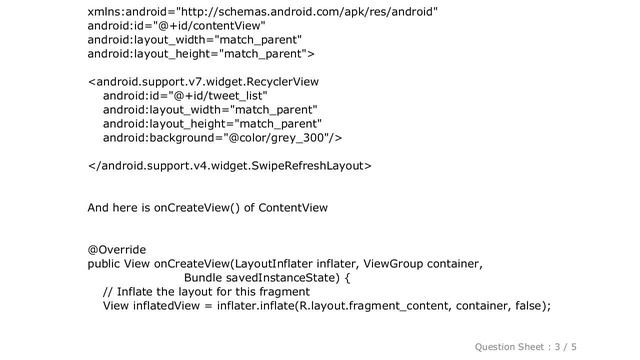 Android : When switch fragment with SwipeRefreshLayout during refreshing, fragment freezes but actu смотреть онлайн