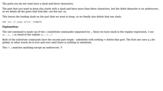 Unix & Linux: Extract substring using regular expression on a Unix file (6 Solutions!!) смотреть онлайн