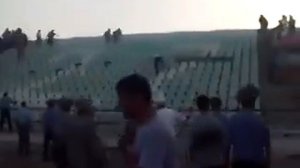 Стадион Куляб во время мач "Равшан"-"Истиклол"