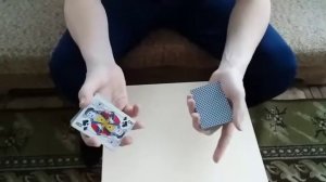 Обучение фокус с картами "Триумф".