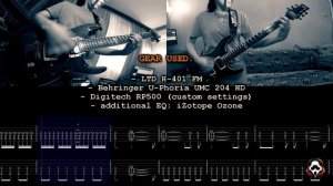 Static-X - The Only | GUITAR ONLY + TABS on screen | HOW TO PLAY