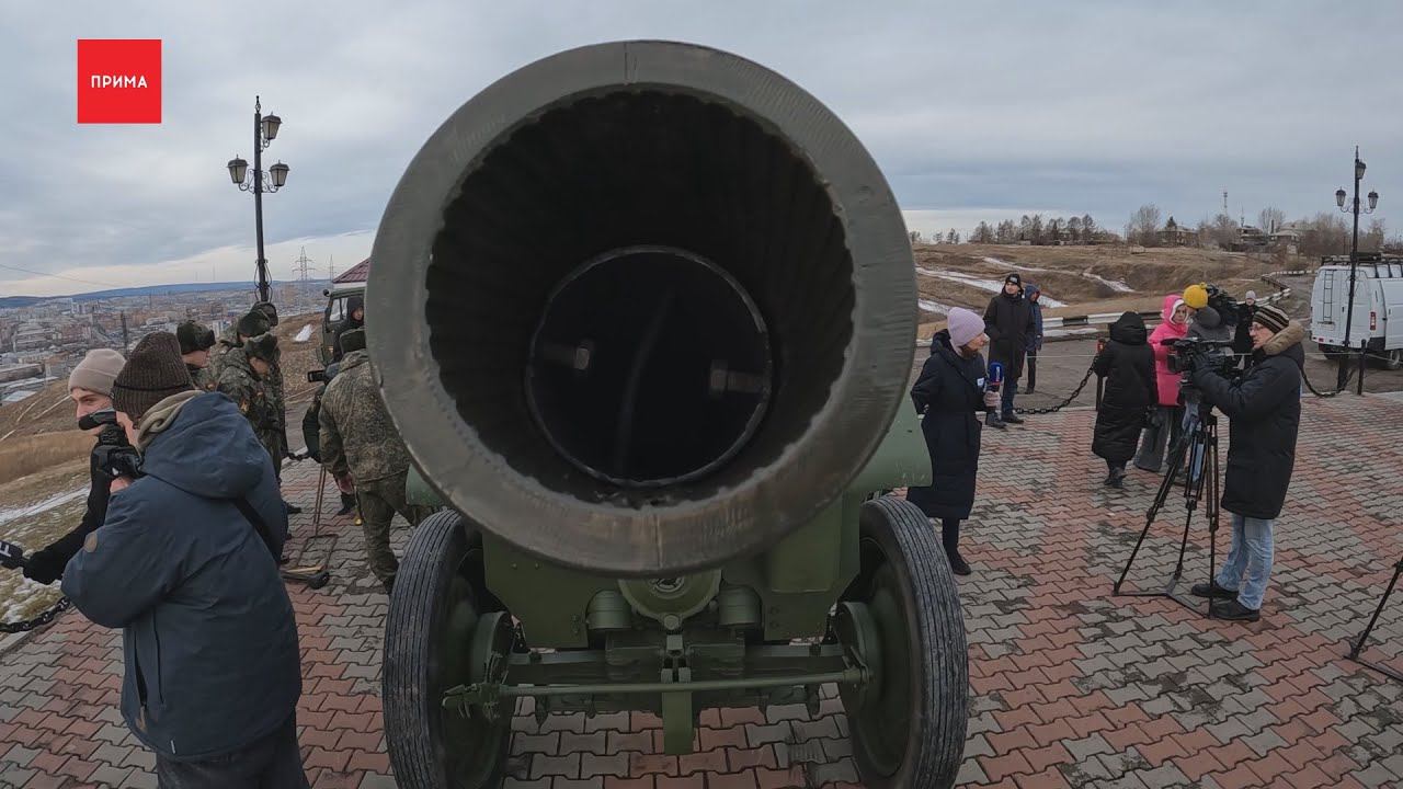 Сигнальная пушка вернулась на Караульную гору