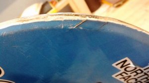 Ремонт канта на сноуборде. Snowboard edge repair.