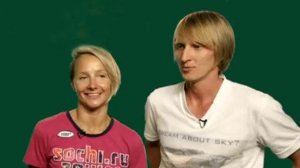 Оксана Домнина и Иван Скобрев. Тренировка. Фрагмент выпуска от 06.09.2014