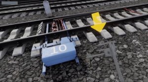 Профильная шлифовка остряка стрелочного перевода