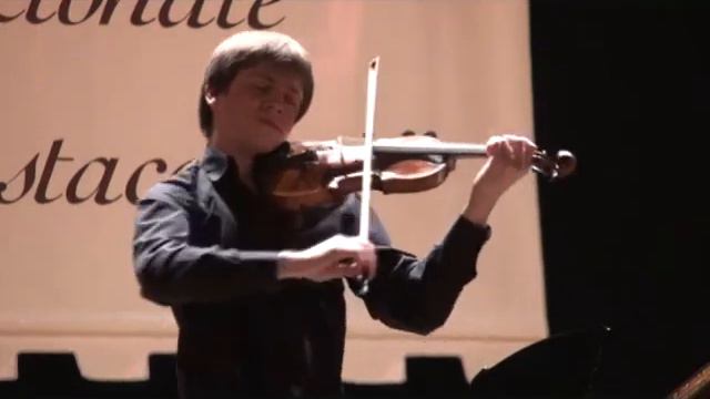 Starikov Stepan Russia  Ysaÿe: Sonata for solo violin Op. 271 part 12
