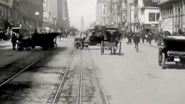 Запись с видеорегистратора 1906 года