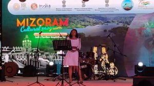 singer From Mizoram India Singing at Expo202 Dubai 🇦🇪