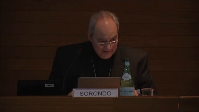 6- Marcelo Sàncez Sorondo convegno "Per l'Economia della Terra, al nostra casa comune" 19 feb 2016 смотреть онлайн