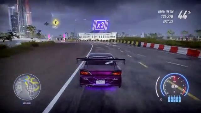 Need for Speed : Heat Настройка дрифта на NISSAN SILVIA s15. смотреть онлайн