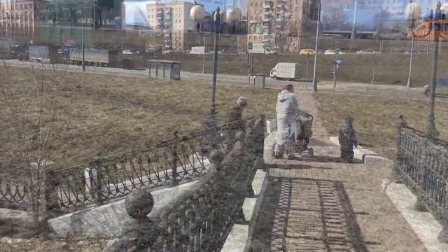 Весенняя прогулка в парке Ростокино, Москва. смотреть онлайн