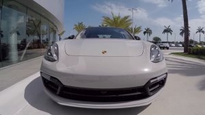 2017 Porsche Exclusive Chalk Porsche Panamera 4S 440 hp @ Porsche West Broward