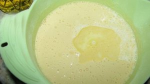 Тесто для блинов с мясом