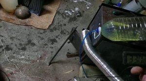 Отопитель ОВ65 первый запуск , замер температуры на выходе