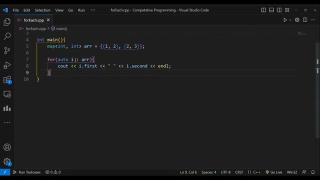ForEach loop in C++ [Tamil]
