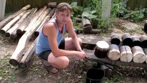 Ландшафтный дизайн своими руками - деревянная крошка.