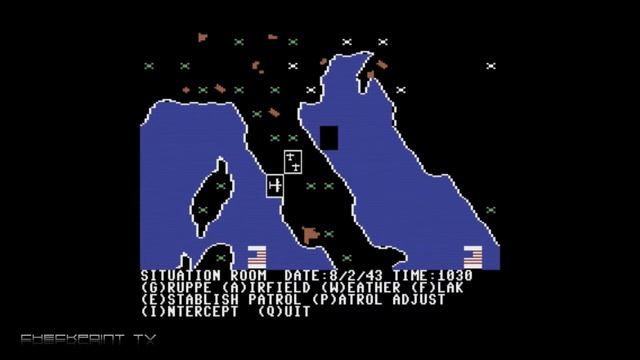 U.S.A.A.F. - United States Army Air Force WW2 Air War Strategy C64 Gameplay 50 FPS смотреть онлайн