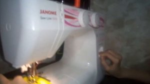 Как шить на машинке janome 500s для девчонок
