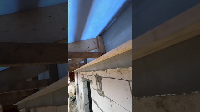 Утеплення мауерлату та зони