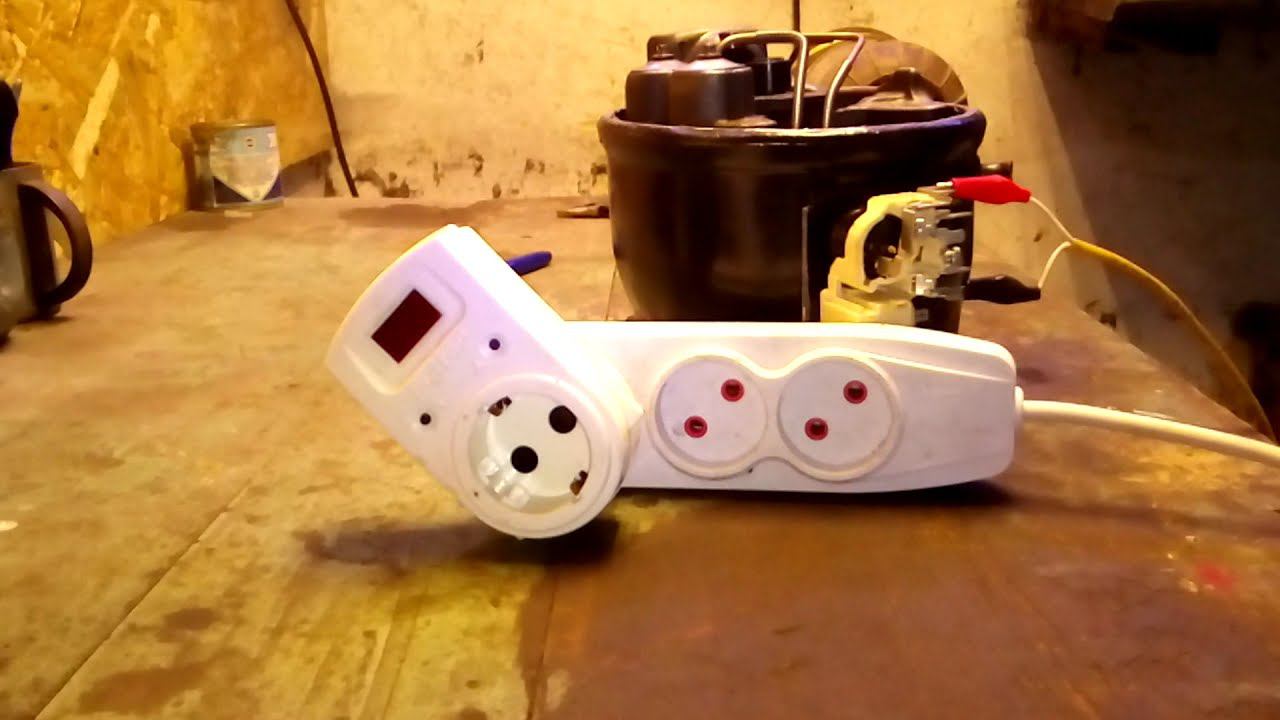 Реле напряжения. Лучшая зашита компрессора от перепадов. смотреть онлайн