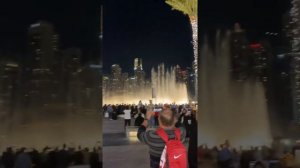 Танцующий фонтан Дубай.советаю всем смотреть