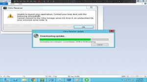 Citrix SSL error 4 | Error: Cannot connect to the Citrix XenApp server. SSL Error 4 |