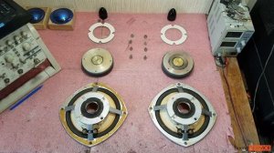 Ремонт динамиков Lowther Sonido Fostex Coral AER, труба Войта, ремонт широкополосных динамиков, TQW