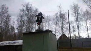 Пугало в огород.