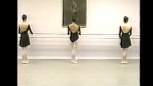 Double battemen tendu. Galina Mezentseva. Classical Ballet Lesson.