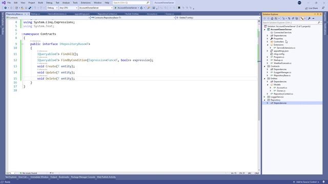 Repository Pattern In ASP.NET Core Web API