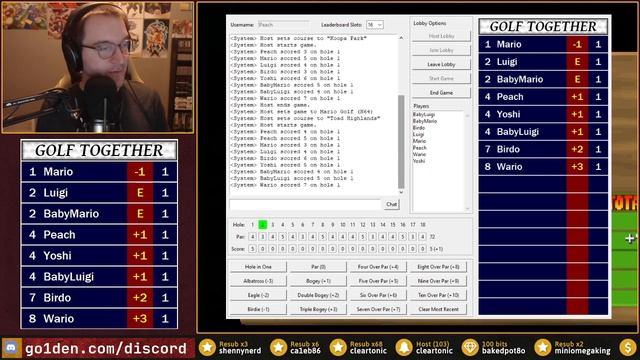 Golf Together: multiplayer leaderboard program for any golf game смотреть онлайн