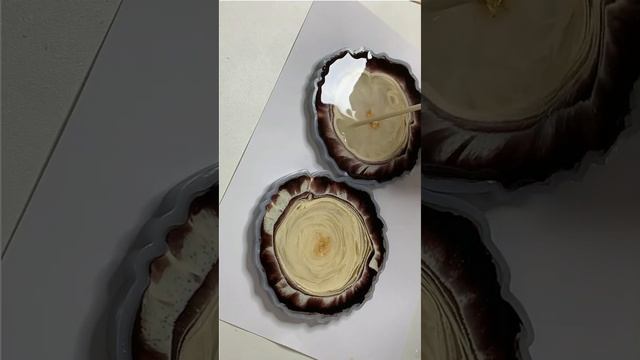 Как сделать подстаканник из эпоксидной смолы ? смотреть онлайн