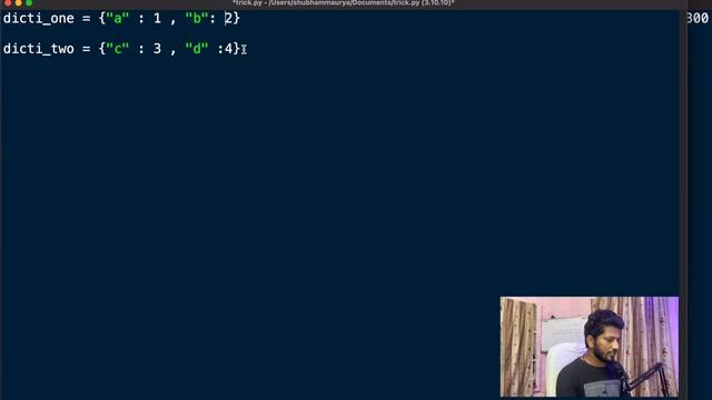 How to Merge two or more dictionaries in a single dictionaries quickly in python | python trick