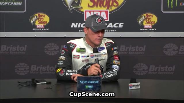 NASCAR at Bristol Motor Speedway, August 2018: Kevin Harvick pre-race