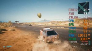 AMD Radeon RX 6500 XT -- AMD Ryzen 5 3400G -- Cyberpunk 2077 FPS Test