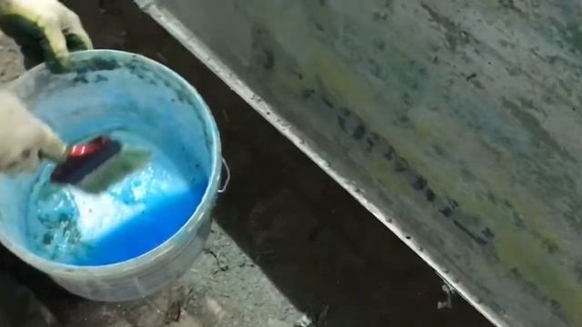 Очистка лодки от старой краски кислотой