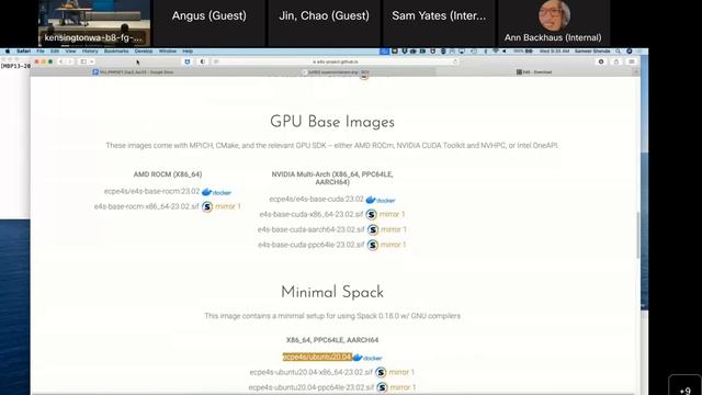Basics of containers- create a docker container with MPI - Day 2 pt1 смотреть онлайн