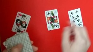 Фокус с картами, магия карт, "три ряда", Обучение.