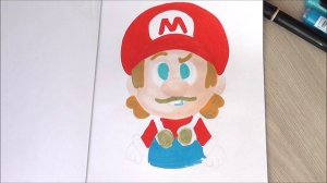 Super Mario Bros New Drawing Tutorial