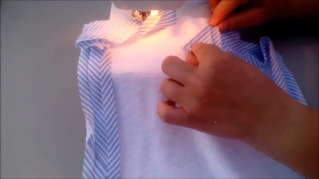 Toallas de mano. Como poner un bies.