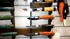 Ножи от Андрея Приказчикова.