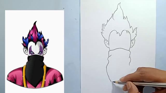Freefire jocker easy drawing / freefire character drawing смотреть онлайн