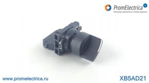 XB5AD21 Переключатель, с фиксацией, 2 положения, 22 мм