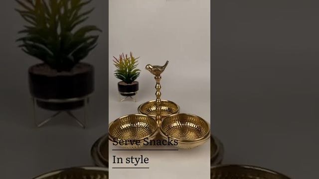 Handmade Sparrow Chatni Platter - Best Seller