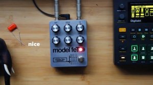 Electronic Audio Experiments model fet preamp/over drive pedals short film